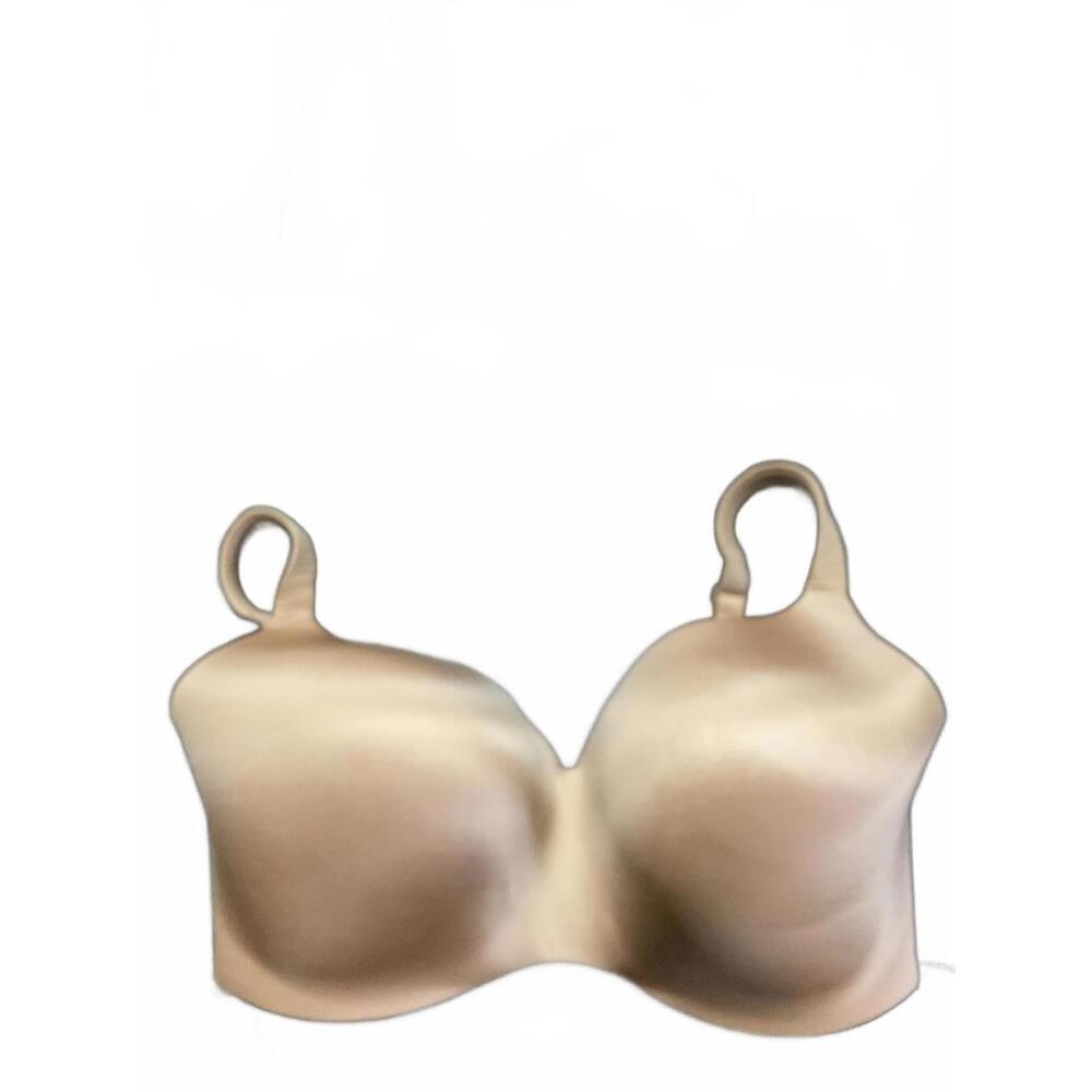 Smooth Nude Beige Full Coverage Bra with Adjustable Straps 44DD